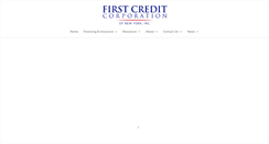 Desktop Screenshot of firstcreditcorp.com